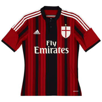 2014-15 AC Milan Home Shirt - 7/10 - (S)
