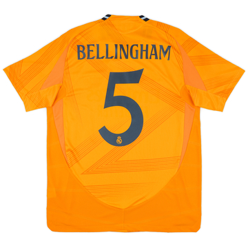 2024-25 Real Madrid Authentic Away Shirt Bellingham #5