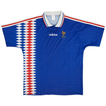 1994-96 France Home Shirt - 7/10 - (XL)