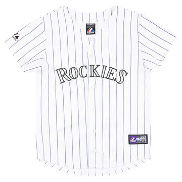 2009-15 Colorado Rockies Majestic Jersey (Home) Womens (M)