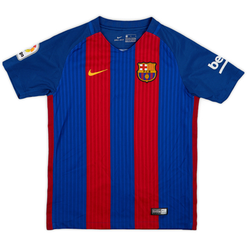 2016-17 Barcelona Home Shirt - 9/10 - (M.Boys)