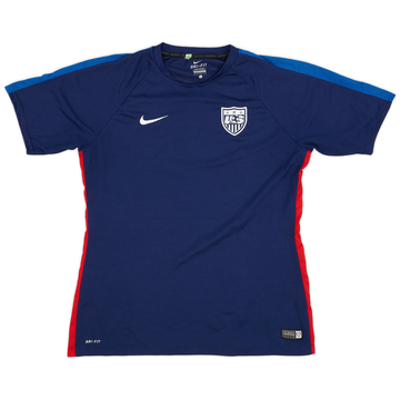 2015-16 USA Nike Training Shirt - 8/10 - (Women's L)