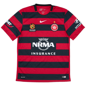 2015-16 Western Sydney Wanderers Home Shirt - 8/10 - (M)