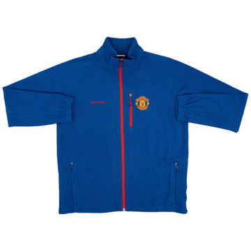 2018-19 Manchester United Columbia Fleece Track Jacket - 8/10 - (XL)