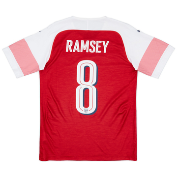 2018-19 Arsenal Home Shirt Ramsey #8 - 8/10 - (S)