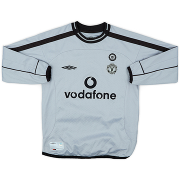 2001-02 Manchester United Centenary GK Shirt - 8/10 - (6-7 Years)