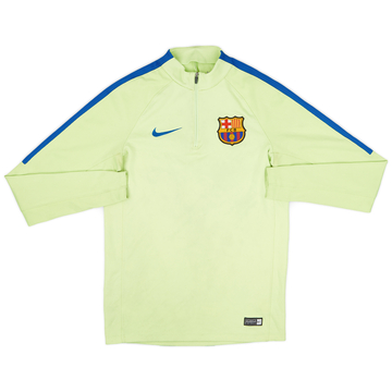 2017-18 Barcelona Nike 1/4 Zip Drill Top - 4/10 - (S)