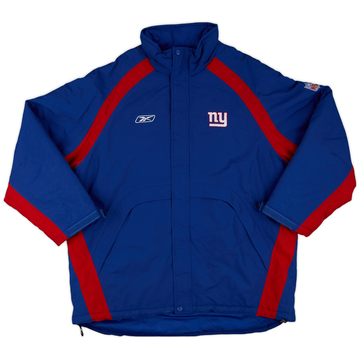 2002-04 New York Giants Reebok Rain Coat - 8/10 - (XL)