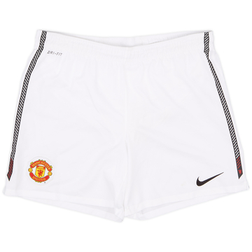 2010-11 Manchester United Home Shorts - 5/10 - (S)