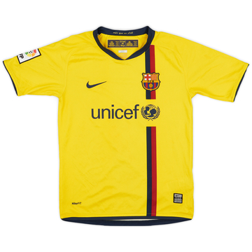2008-10 Barcelona Away Shirt - 8/10 - (M.Boys)
