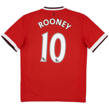 2014-15 Manchester United Home Shirt Rooney #10 - 6/10 - (M)
