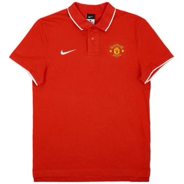 2010-11 Manchester United Nike Polo Shirt - 9/10 - (M)