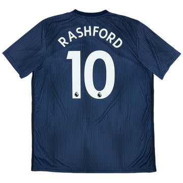 2018-19 Manchester United Third Shirt Rashford #10 - 7/10 - (XL)