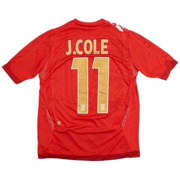 2006-08 England Away Shirt Cole #11 - 8/10 - (XL.Boys)