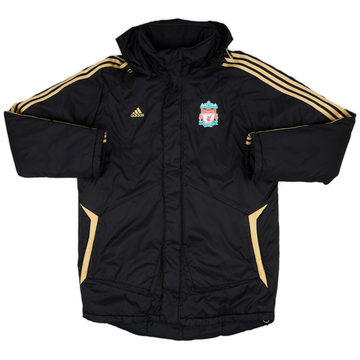 2008-09 Liverpool adidas Padded Bench Coat - 8/10 - (L/XL)