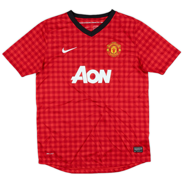 2012-13 Manchester United Home Shirt - 5/10 - (XL.Boys)