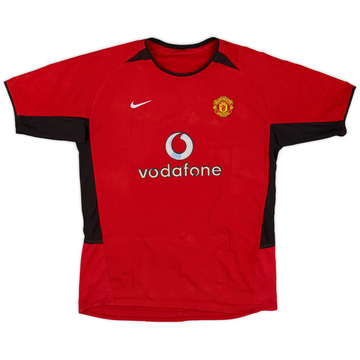 2002-04 Manchester United Home Shirt - 6/10 - (XL.Boys)