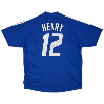 2002-04 France Home Shirt Henry #12 (XL)