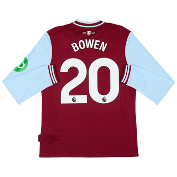 2024-25 West Ham Home L/S Shirt Bowen #20