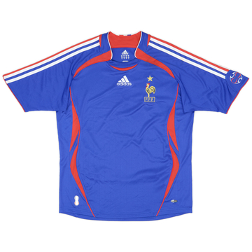 2006-07 France Home Shirt - 8/10 - (XL.Boys)