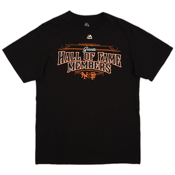 2015 San Francisco Giants Hall of Fame Members Majestic Tee - 9/10 - (M)