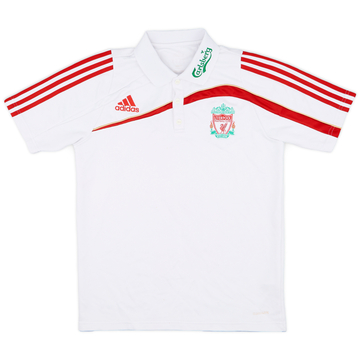 2009-10 Liverpool adidas Polo Shirt - 7/10 - (M)