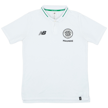 2017-18 Celtic New Balance Polo Shirt - 8/10 - (S)