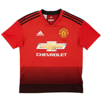 2018-19 Manchester United Home Shirt - 6/10 - (XL.Boys)