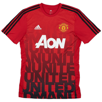 2015-16 Manchester United adidas Training Shirt - 6/10 - (M)
