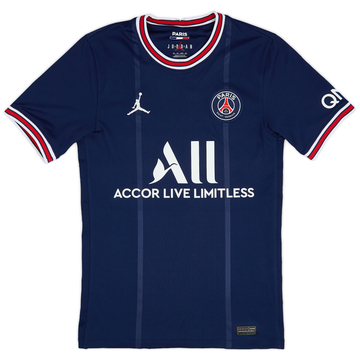 2021-22 Paris Saint-Germain Home Shirt - 8/10 - (XS)