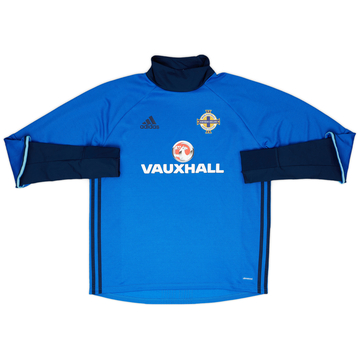 2016-17 Northern Ireland adidas Training Top - 8/10 - (M)