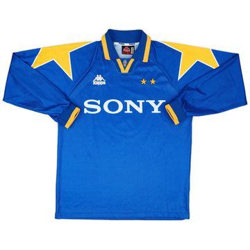 1995-96 Juventus Match Issue Away L/S Shirt #6