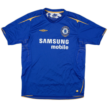2005-06 Chelsea Centenary Home Shirt - 8/10 - (XL.Boys)