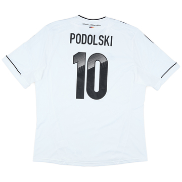 2012-13 Germany Home Shirt Podolski #10 - 5/10 - (XL)