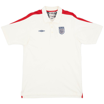 2006-08 England Umbro Polo Shirt - 7/10 - (L)