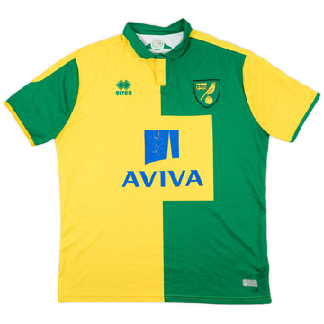 2015-16 Norwich Home Shirt - 5/10 - (XXL)