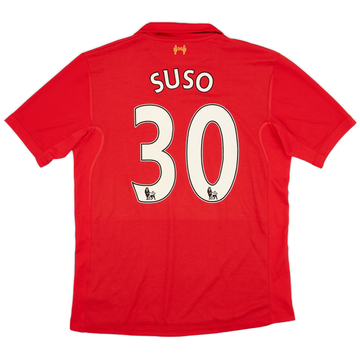 2012-13 Liverpool Home Shirt Suso #30 - 9/10 - (L)