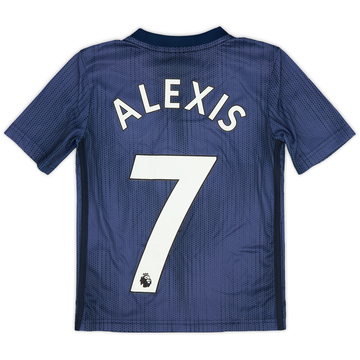 2018-19 Manchester United Third Shirt Alexis #7 - 8/10 - (7-8 Years)