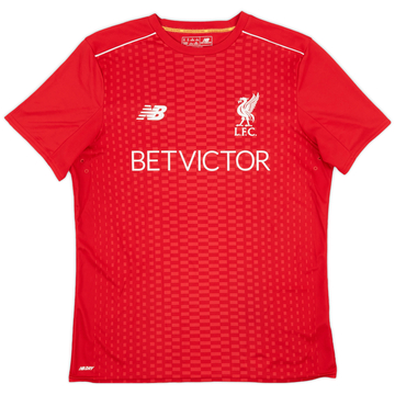 2016-17 Liverpool New Balance Training Shirt - 8/10 - (M)