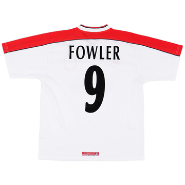 1998-99 Liverpool Away Shirt Fowler #9 - 8/10 - (S)