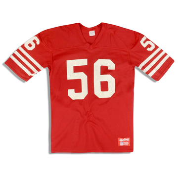 1980s San Francisco 49ers Quillan #56 Rawlings Jersey (Home) L