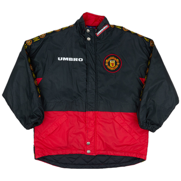 1994-95 Manchester United Umbro Rain Jacket - 9/10 - (L.Boys)