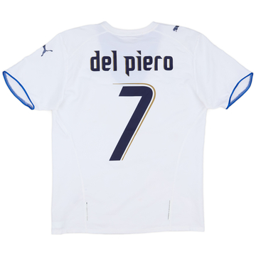 2006 Italy Away Shirt Del Piero #7 - 5/10 - (M)