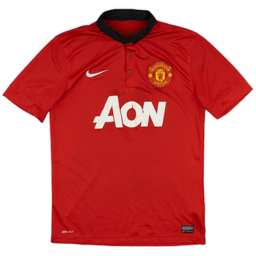 2013-14 Manchester United Home Shirt - 5/10 - (M)