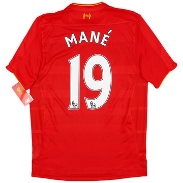 2016-17 Liverpool Home Shirt Mane #19 (S)