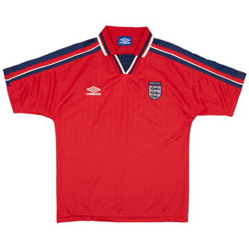 2000-01 England Umbro Training Shirt - 9/10 - (S)