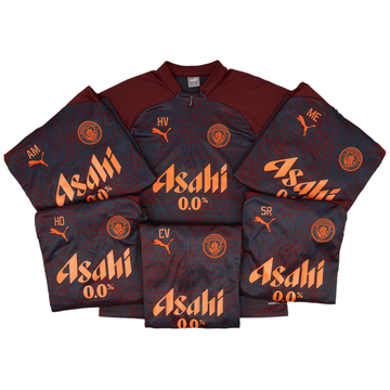 2023-24 Manchester City Staff Issue 1/4 Zip Training Top - 5/10