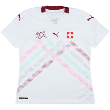 2020-21 Switzerland Away Shirt - 10/10 - (Women's L)