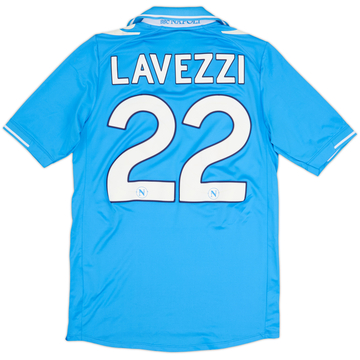 2011-12 Napoli 'Finale' Home Shirt Lavezzi #22 - 7/10 - (M)