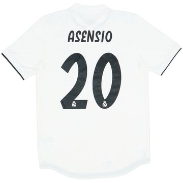 2018-19 Real Madrid Authentic Home Shirt Asensio #20 (M)